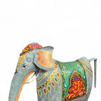 IRON HAND PAINTED ELEPHANT