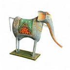 IRON HAND PAINTED ELEPHANT