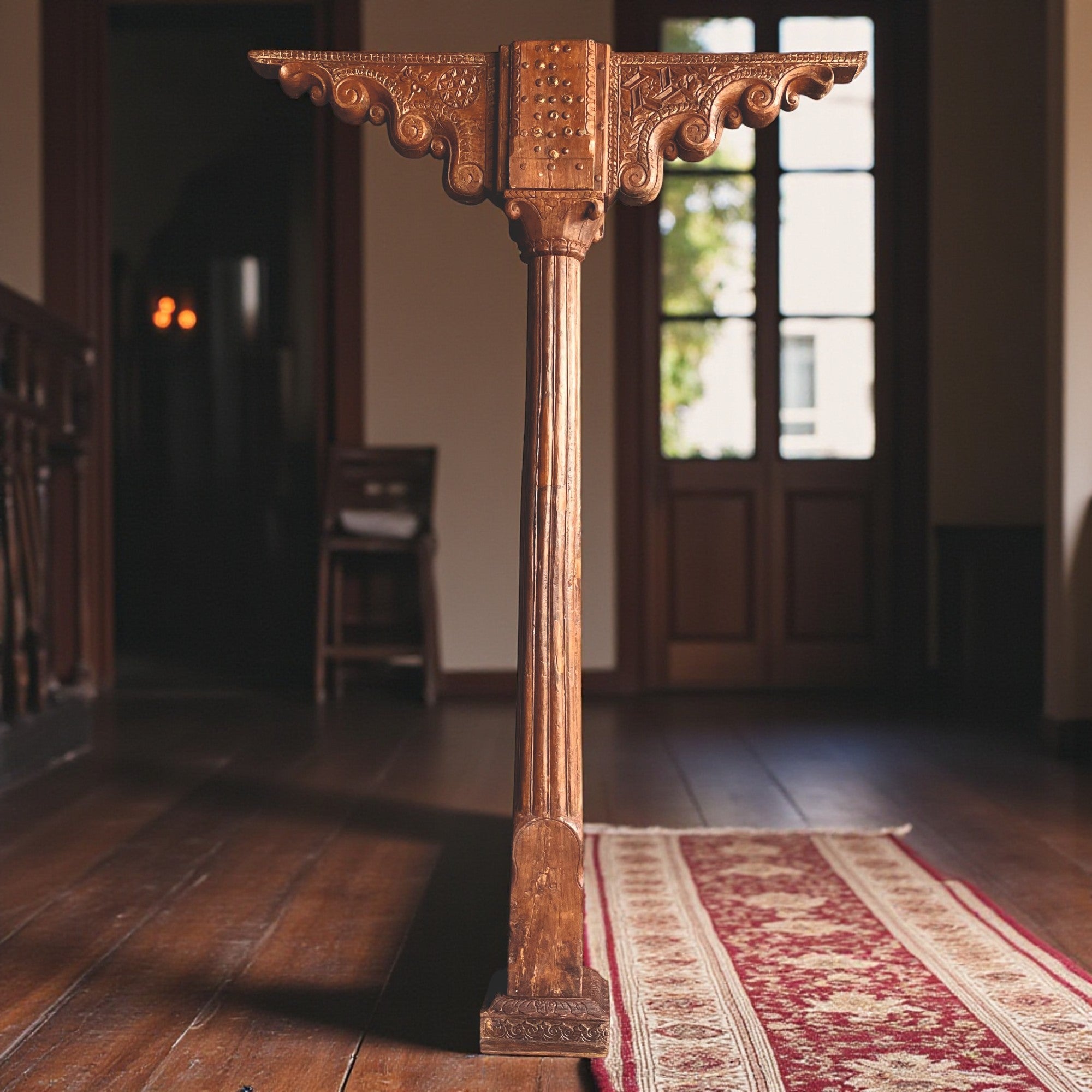 WOODEN PILLAR