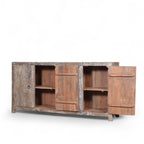 WOODEN SIDEBOARD