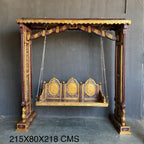 WOODEN PAINTED SWING