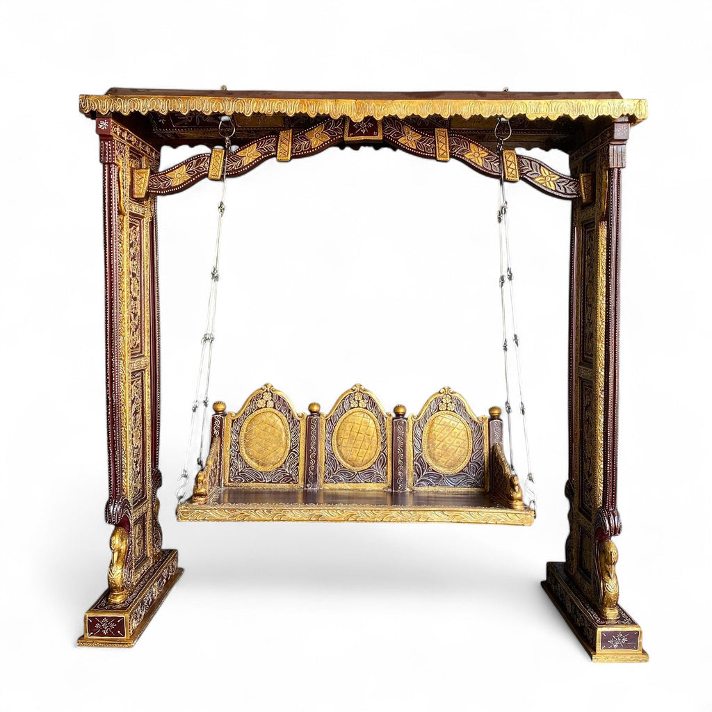 WOODEN PAINTED SWING