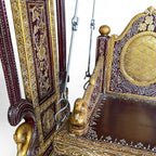 WOODEN PAINTED SWING