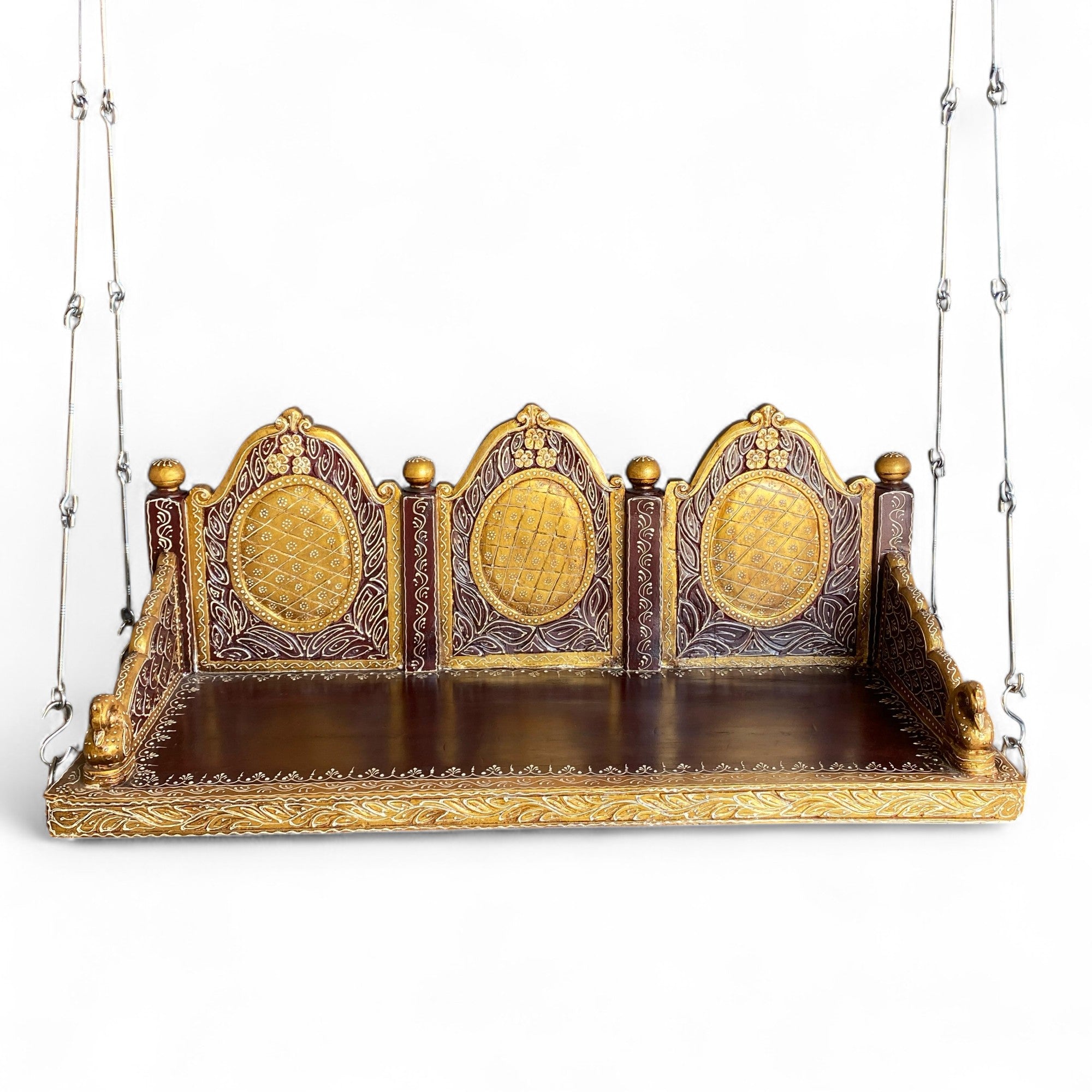 WOODEN PAINTED SWING