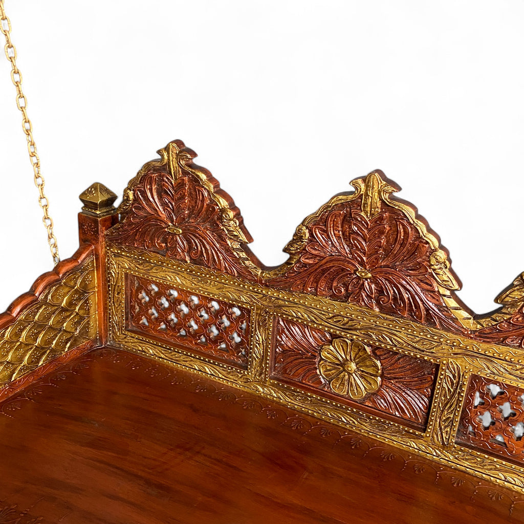 WOODEN PAINTED SWING