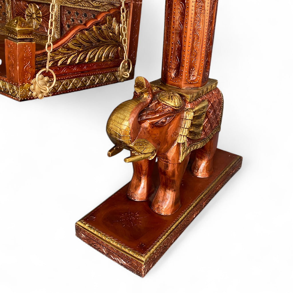 WOODEN PAINTED SWING