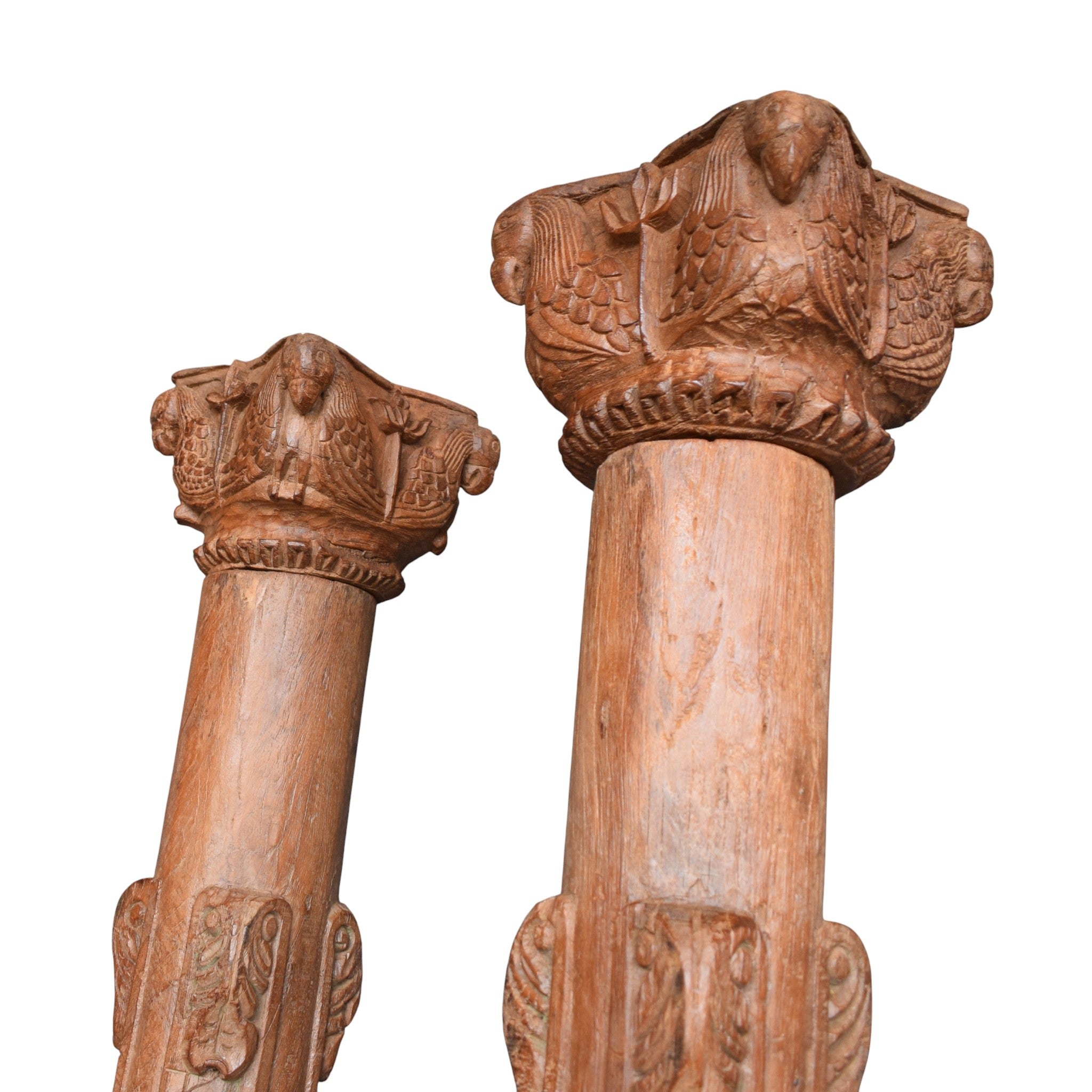 VINTAGE WOODEN PILLAR