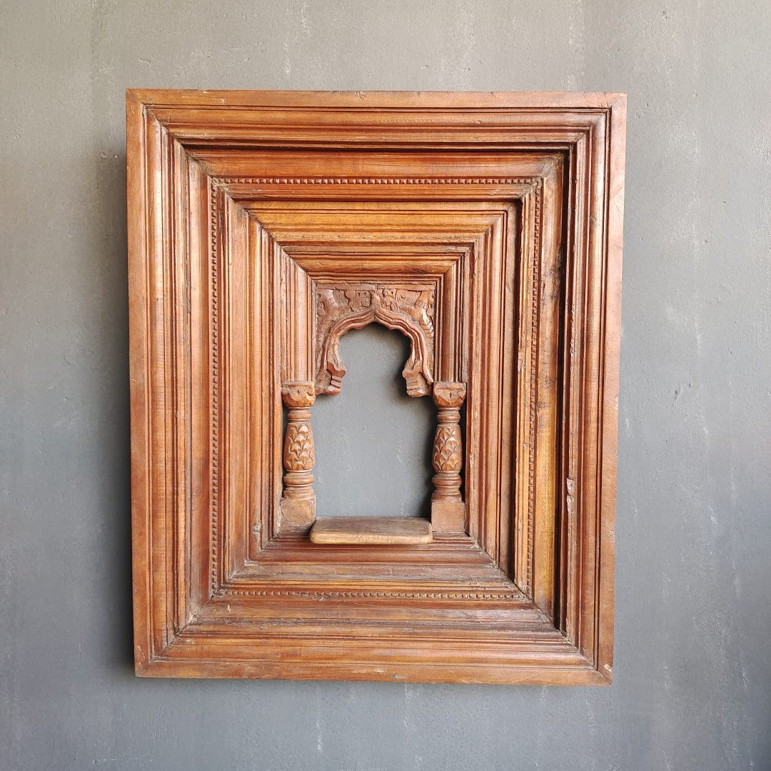 WOODEN JHAROKHA FRAME