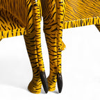 HAND PAINTED TIGER CHAIR