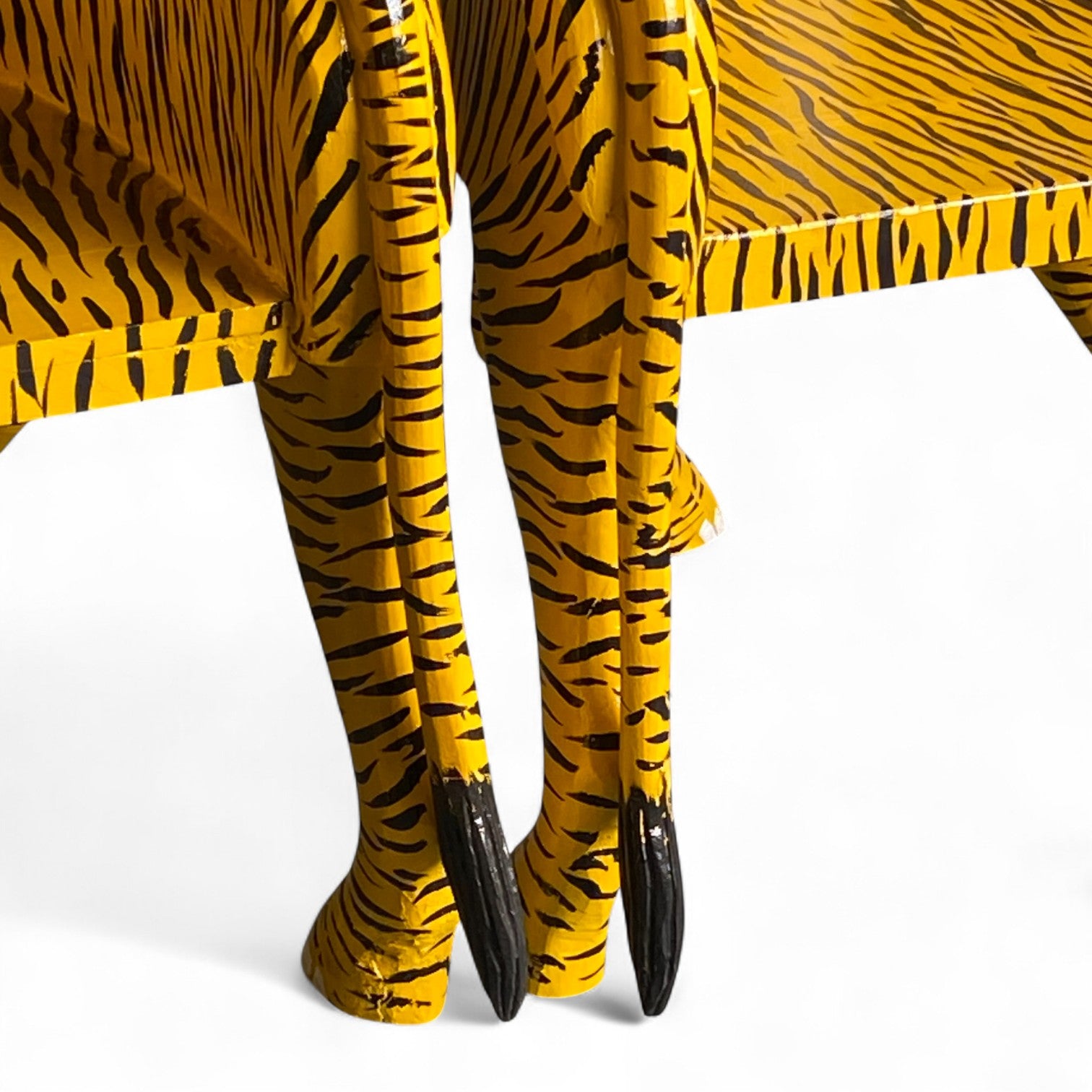 HAND PAINTED TIGER CHAIR