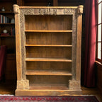 WOODEN BOOKSHELF