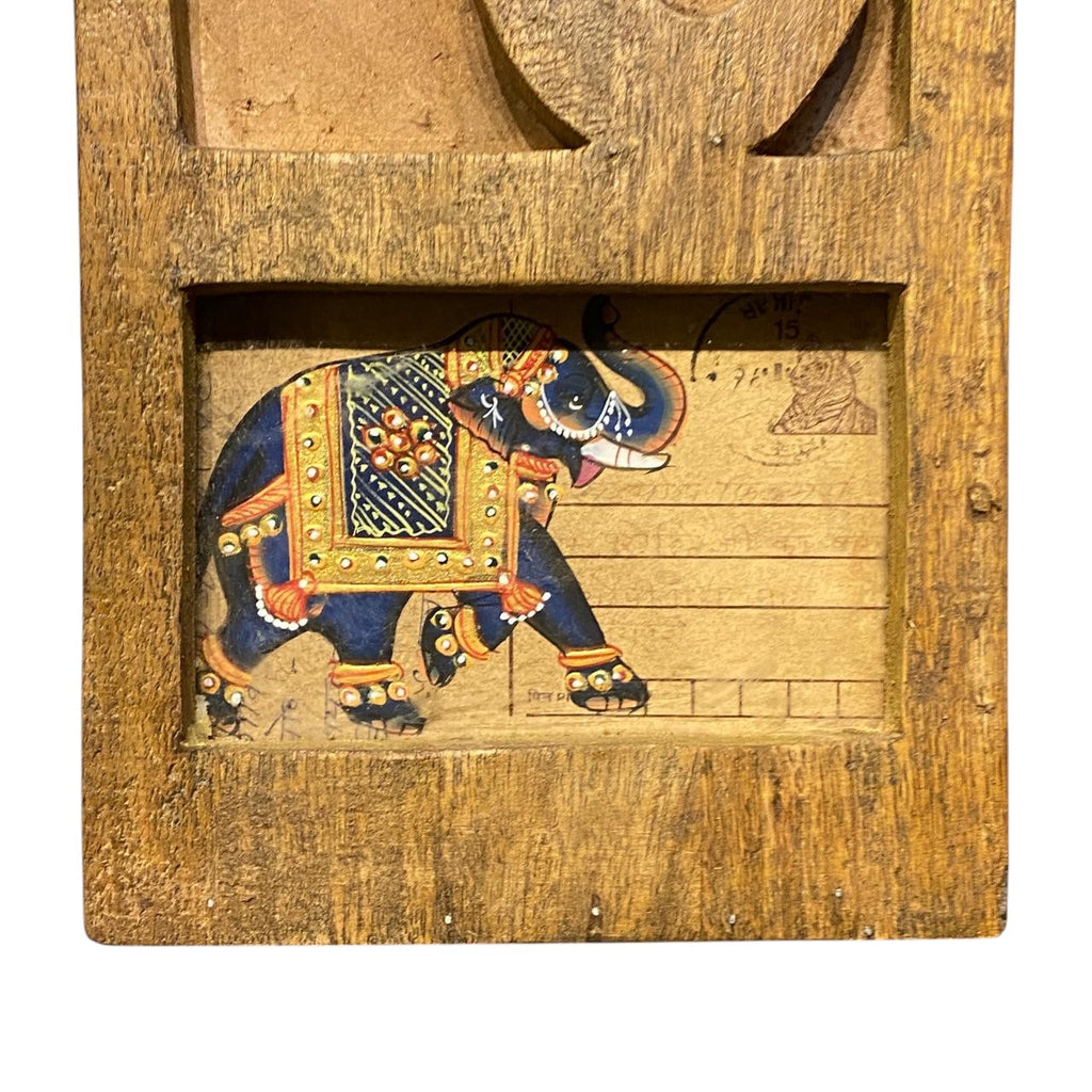 WOODEN GANESHA FRAME
