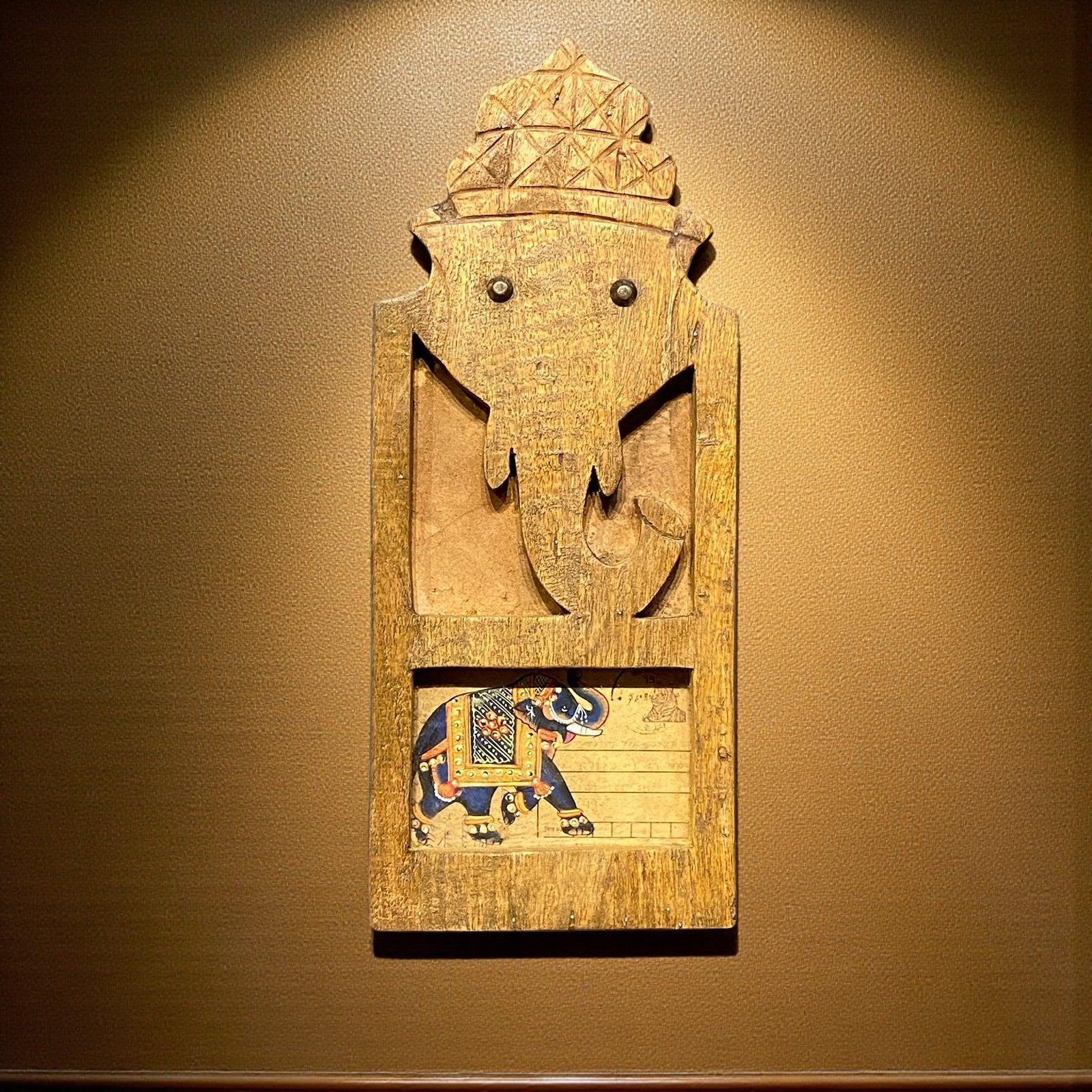 WOODEN GANESHA FRAME