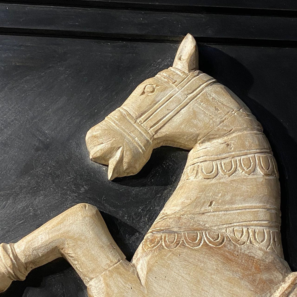 WOODEN HORSE PANEL