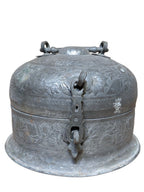 Vintage Copper Box – handcrafted vintage Indian decor from Jodhpur, Rajasthan