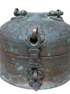 Vintage Copper Box – handcrafted vintage Indian decor from Jodhpur, Rajasthan