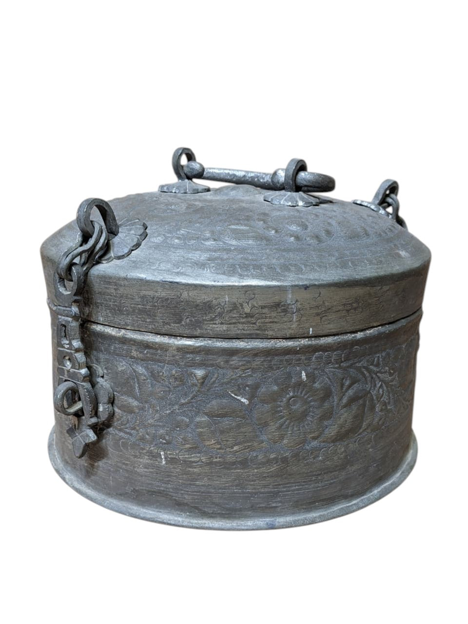 Antique Copper Chest – handcrafted vintage Indian decor from Jodhpur, Rajasthan