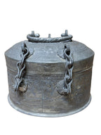 Antique Copper Chest – handcrafted vintage Indian decor from Jodhpur, Rajasthan