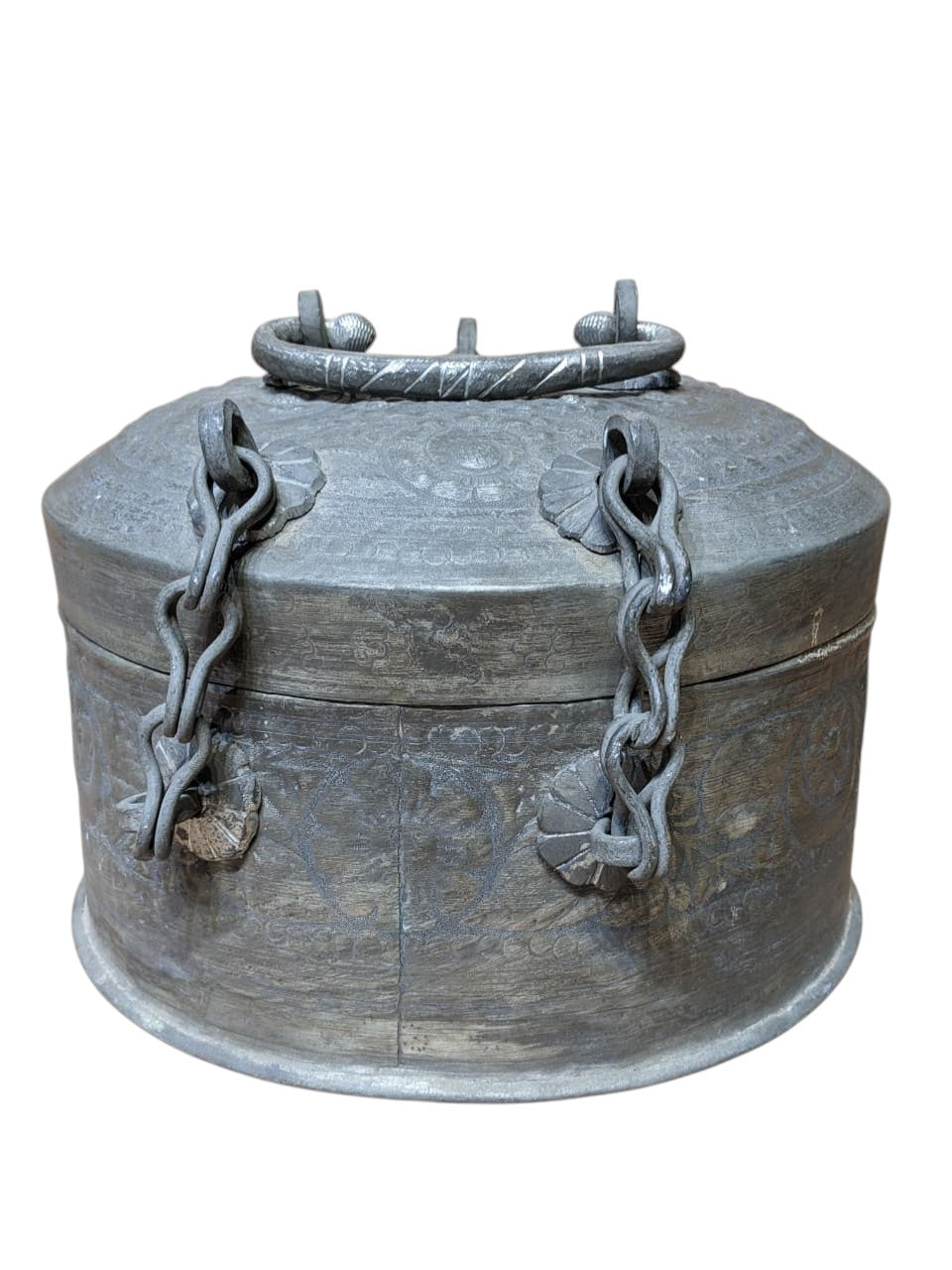 Antique Copper Chest – handcrafted vintage Indian decor from Jodhpur, Rajasthan