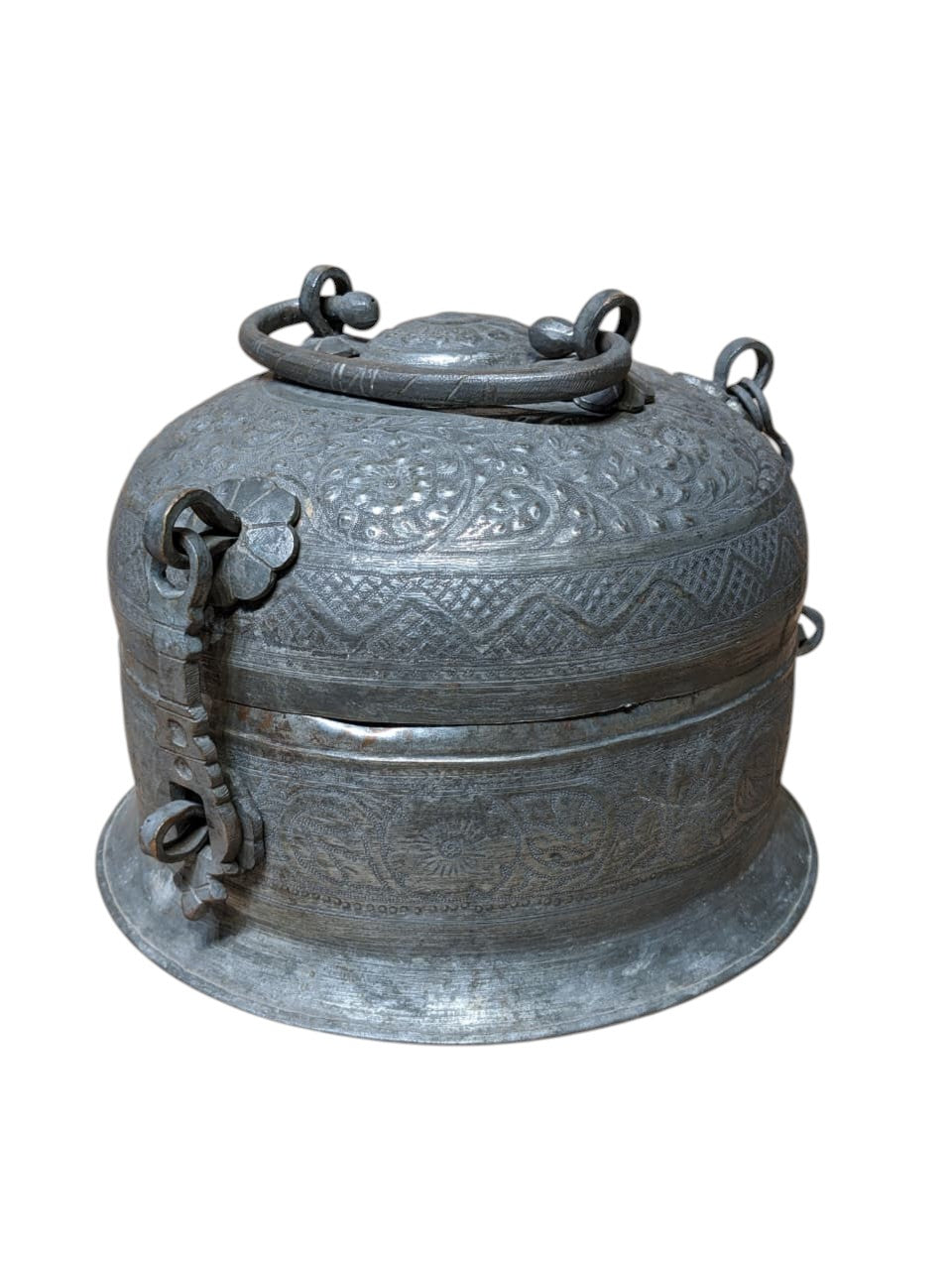 Copper Patina Chest – handcrafted vintage Indian decor from Jodhpur, Rajasthan