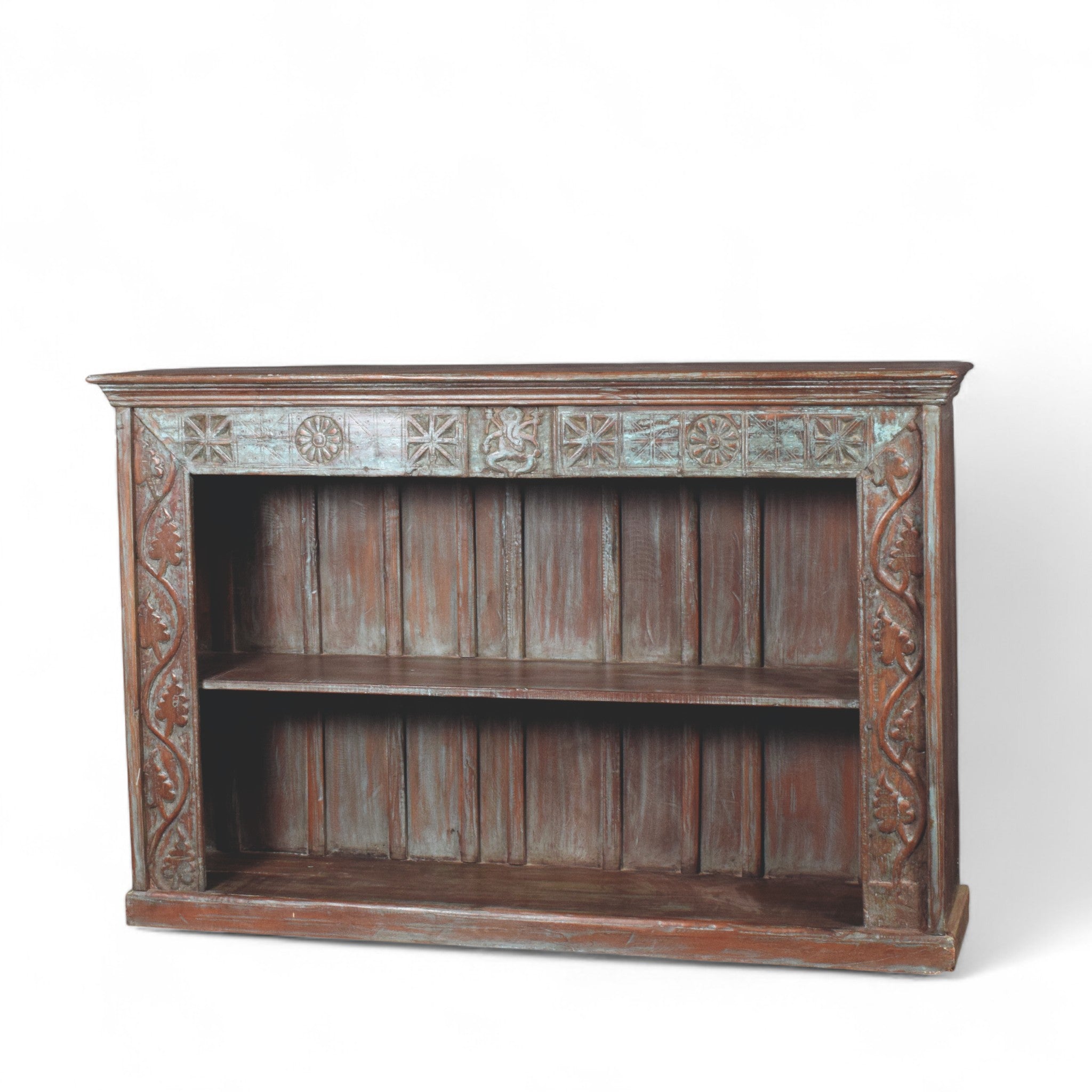 WOODEN BOOKSHELF