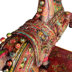 Hand-Painted Wooden Horse