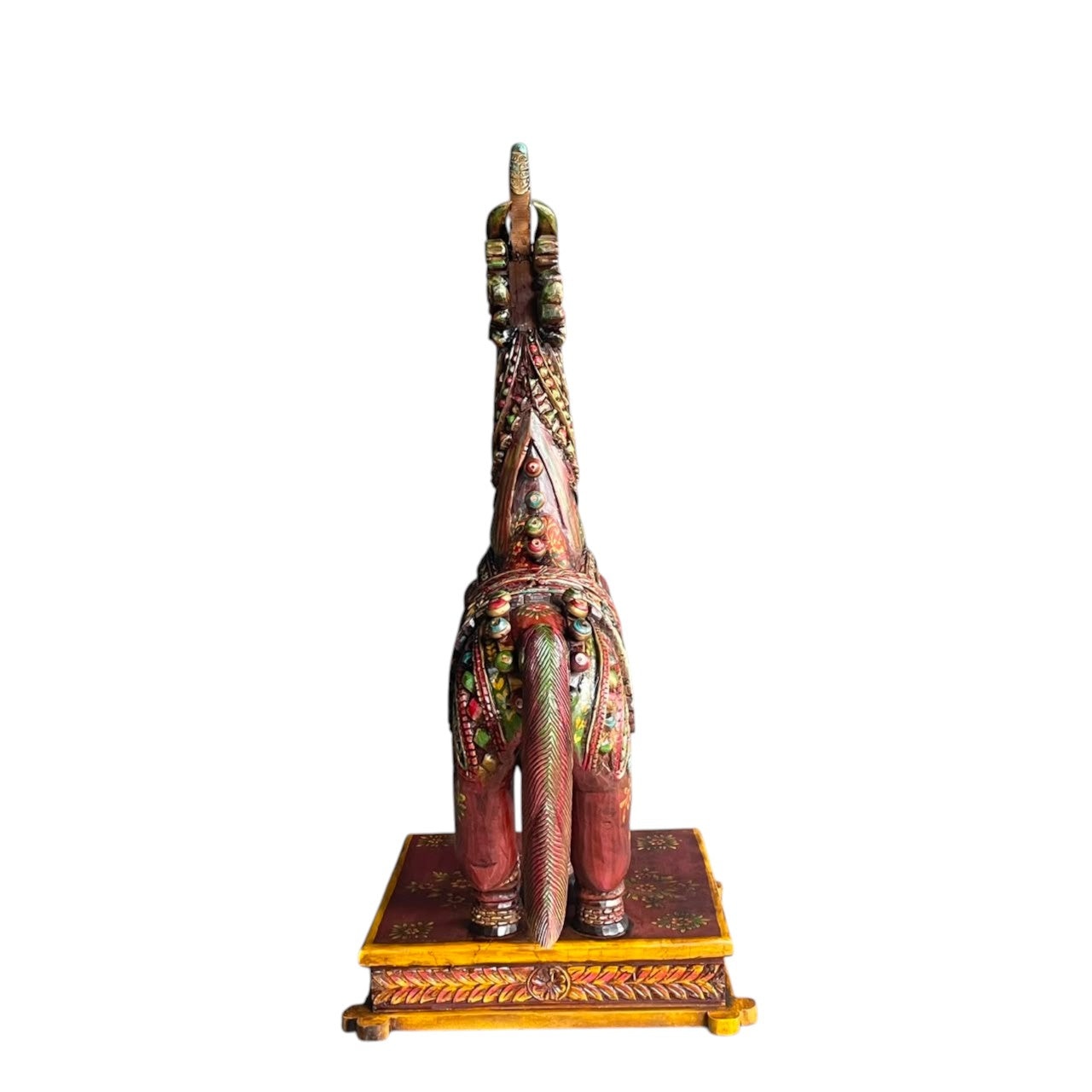 Hand-Painted Wooden Horse