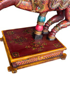 Hand-Painted Wooden Horse