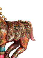 Hand-Painted Wooden Horse