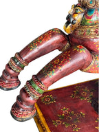 Hand-Painted Wooden Horse
