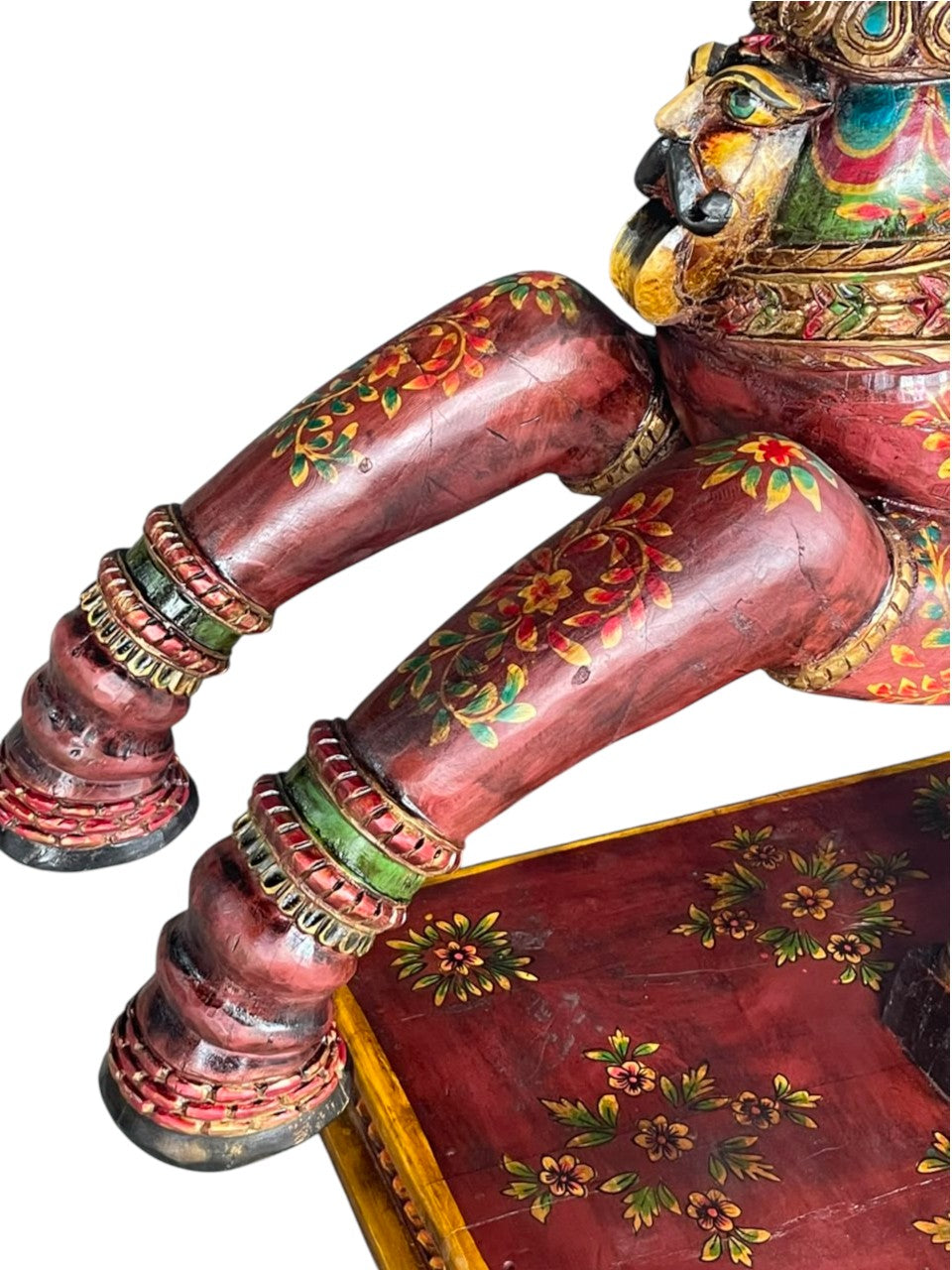 Hand-Painted Wooden Horse