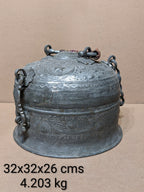 Vintage Copper Box – handcrafted vintage Indian decor from Jodhpur, Rajasthan
