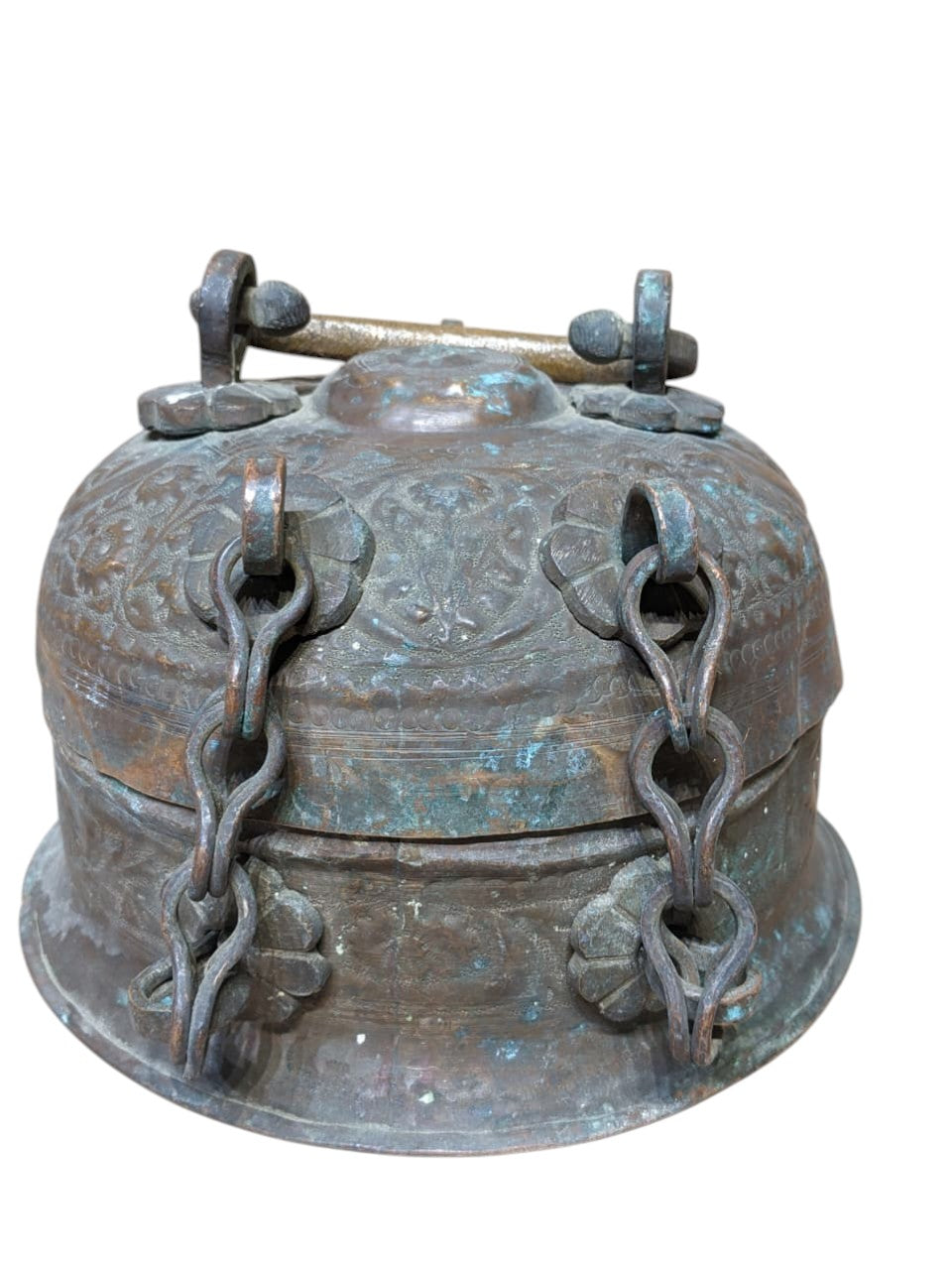 Vintage Copper Box – handcrafted vintage Indian decor from Jodhpur, Rajasthan