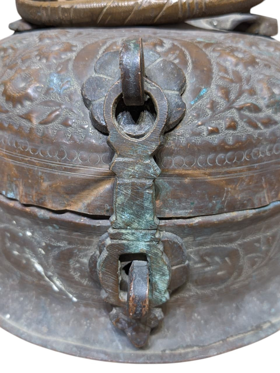Vintage Copper Box – handcrafted vintage Indian decor from Jodhpur, Rajasthan