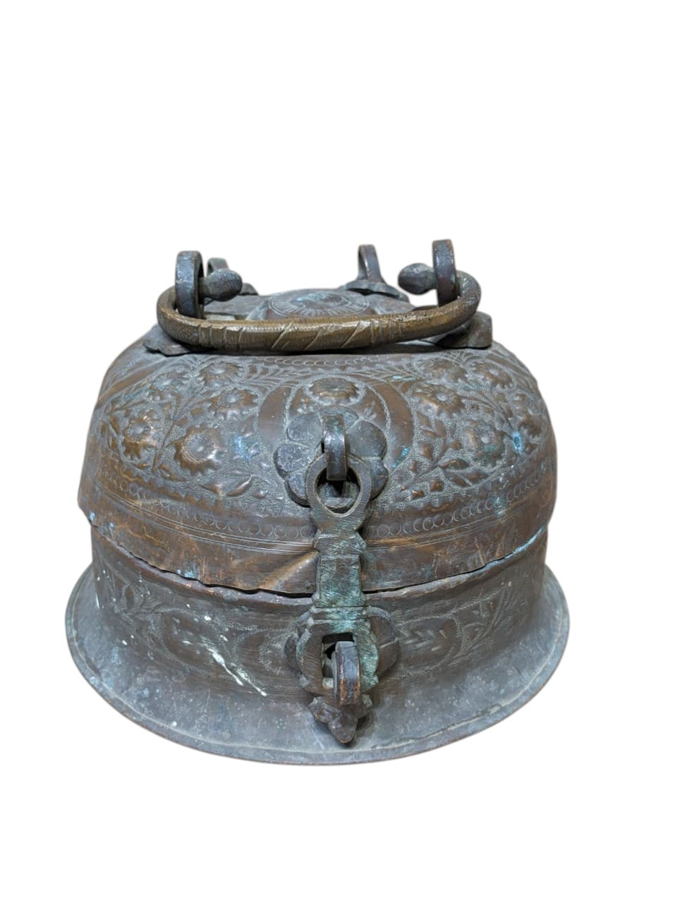 Vintage Copper Box – handcrafted vintage Indian decor from Jodhpur, Rajasthan