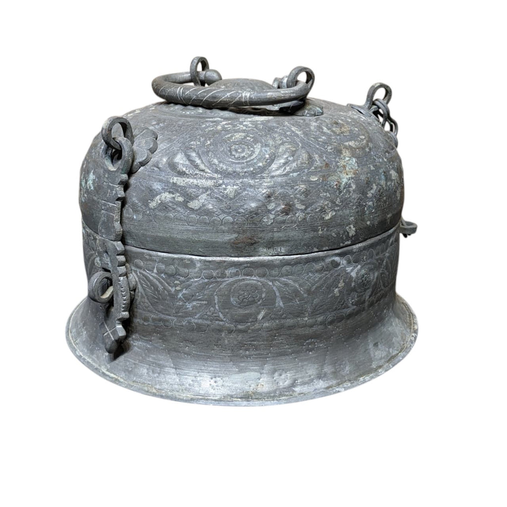 Vintage Copper Box – handcrafted vintage Indian decor from Jodhpur, Rajasthan