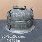 Vintage Copper Box – handcrafted vintage Indian decor from Jodhpur, Rajasthan
