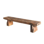 Carved Timber Bench