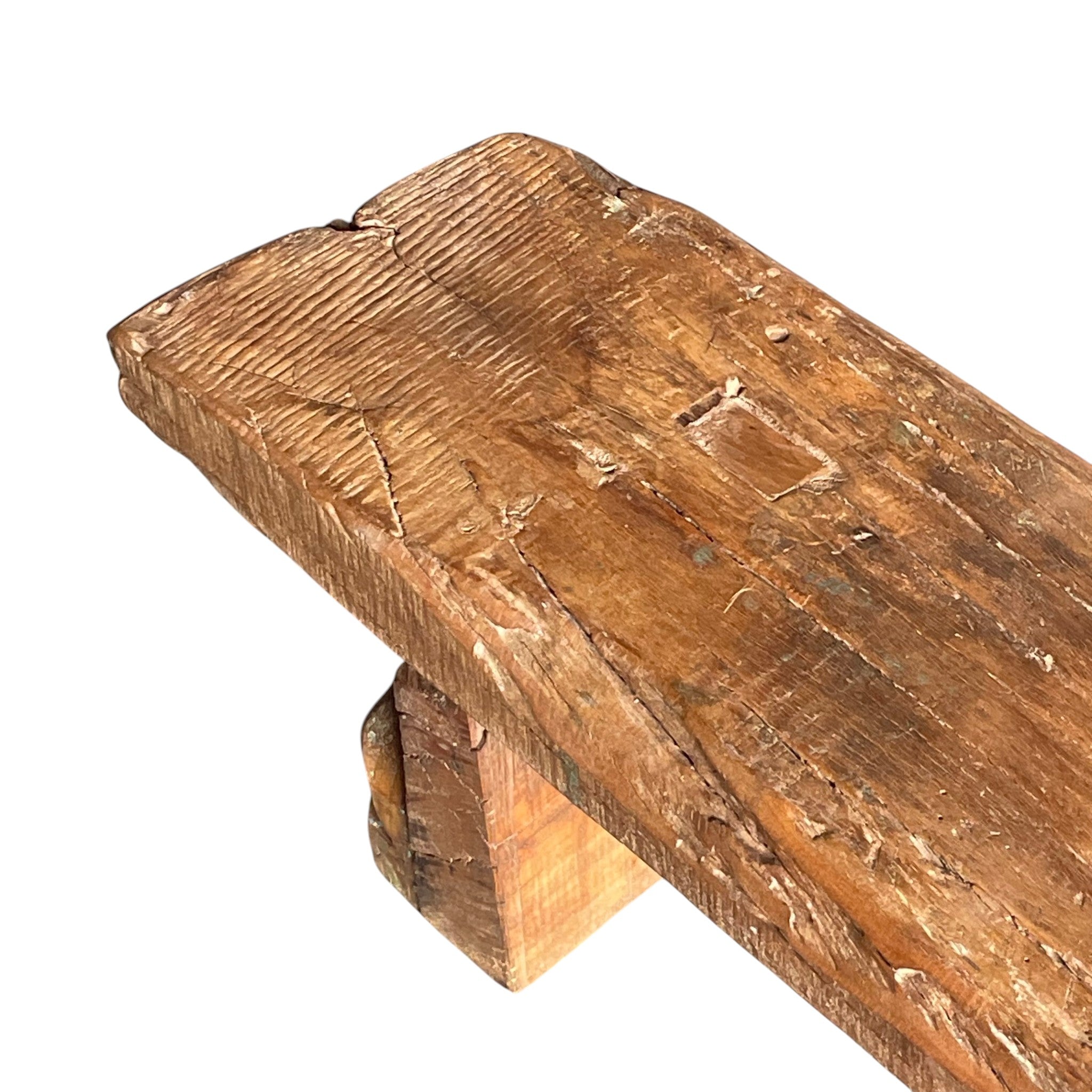 Carved Timber Bench