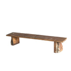 Carved Timber Bench
