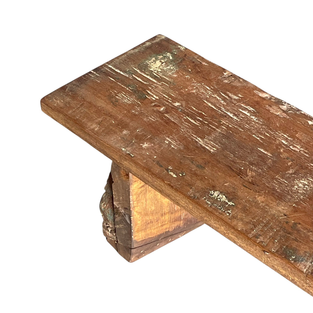 Carved Timber Bench