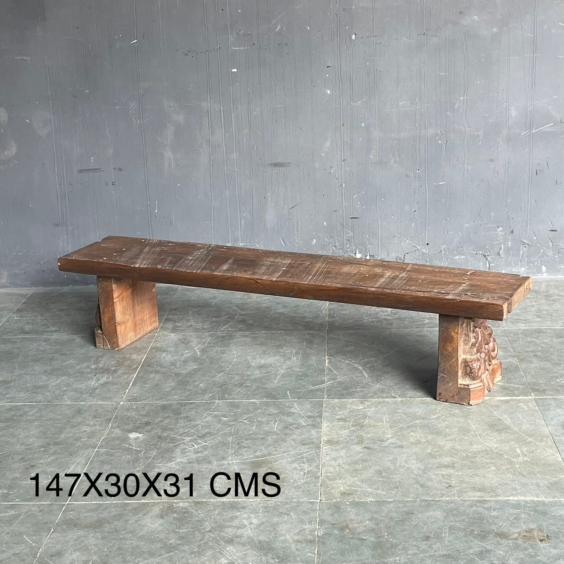 Vintage Carved Seat