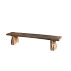 Carved Timber Bench