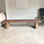 Carved Timber Bench
