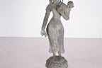Brass Goddess Sculpture
