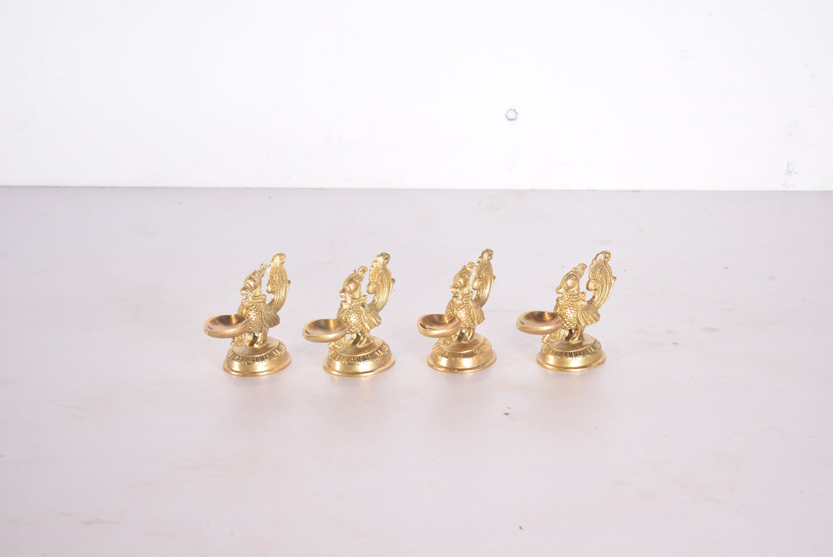 Brass Garuda Diya