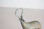Brass Deer Sculpture