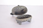 horse rider brass box