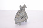 horse rider brass box