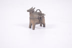 Brass Bull-Shaped Lidded Vessel